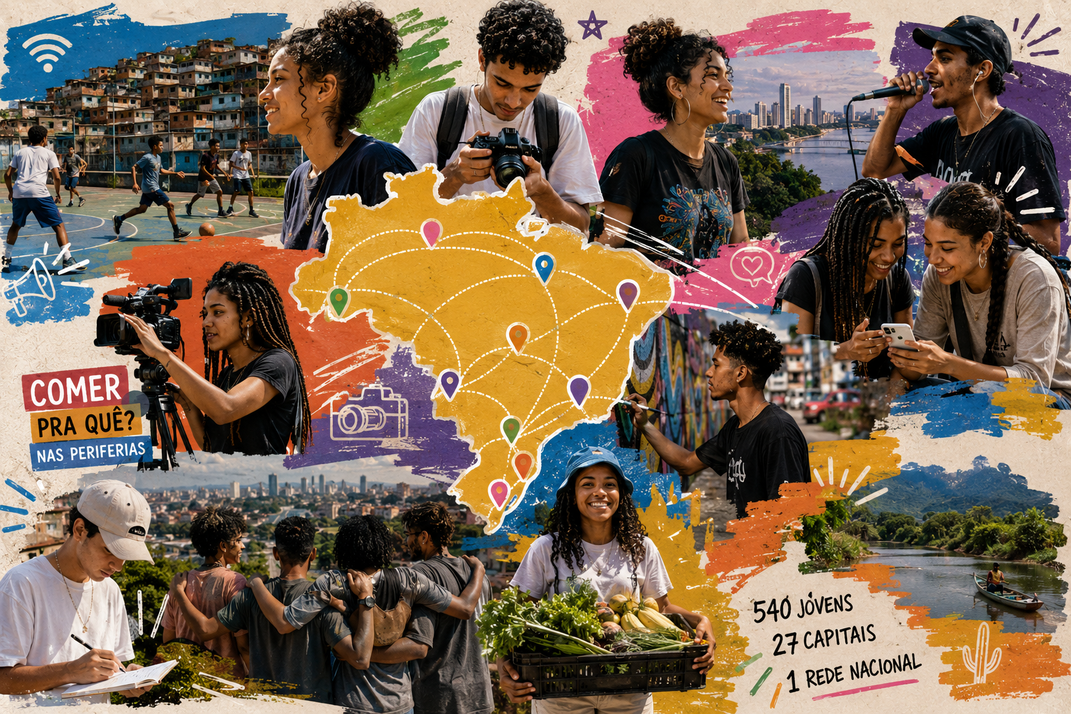 Edital do CPQ nas Periferias vem aí! Foto gerada por IA