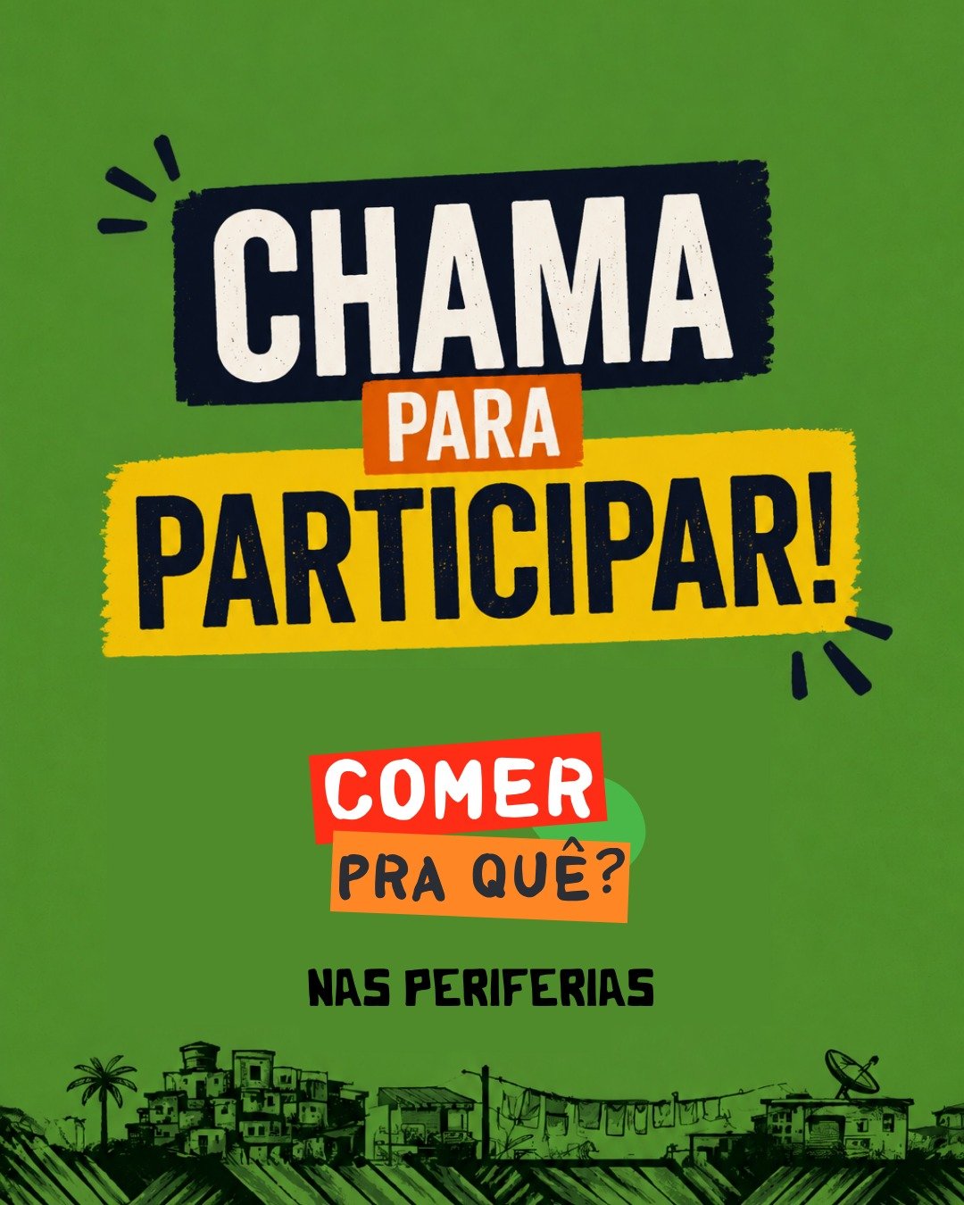 Chama para participar